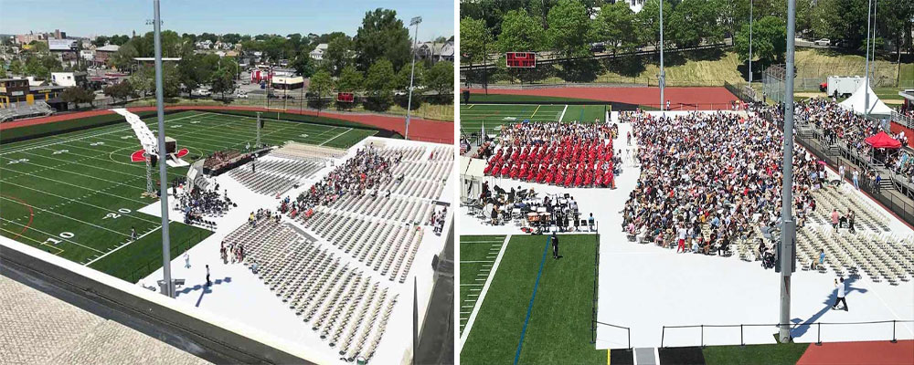 Chelsea School District Stadium Turf Protection