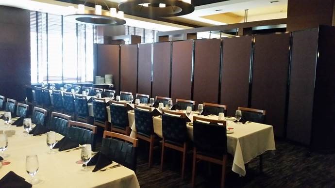 private dining room divider