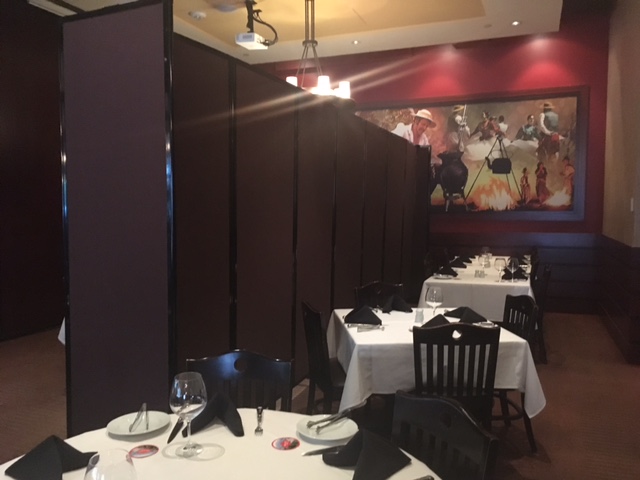 private dining room divider