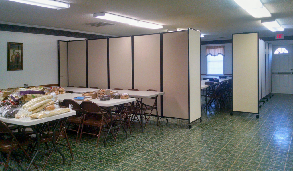room dividers church