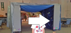 church room divider