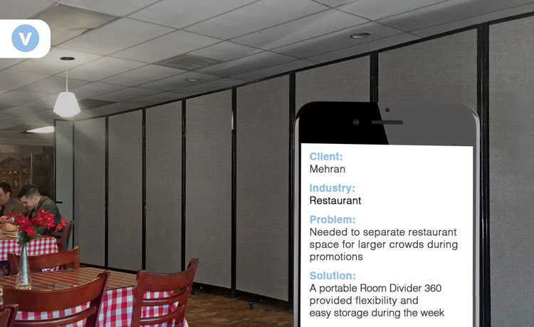 restaurant partition wall