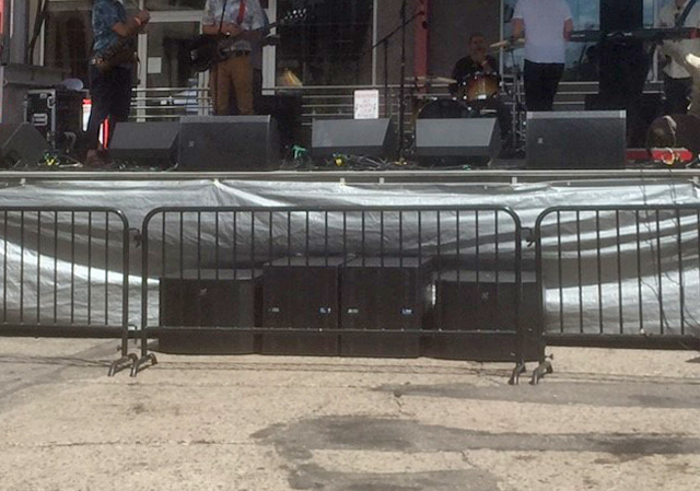 concert barricades