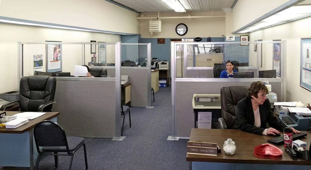 office cubicles