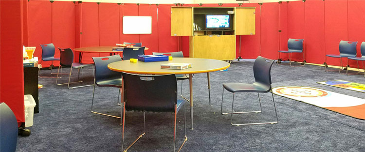 classroom divider walls