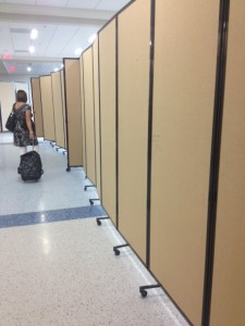 room dividers airport