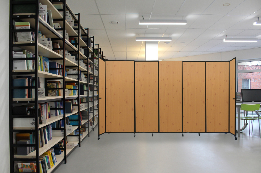 library room divider