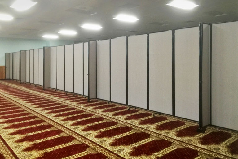 muslim center room dividers