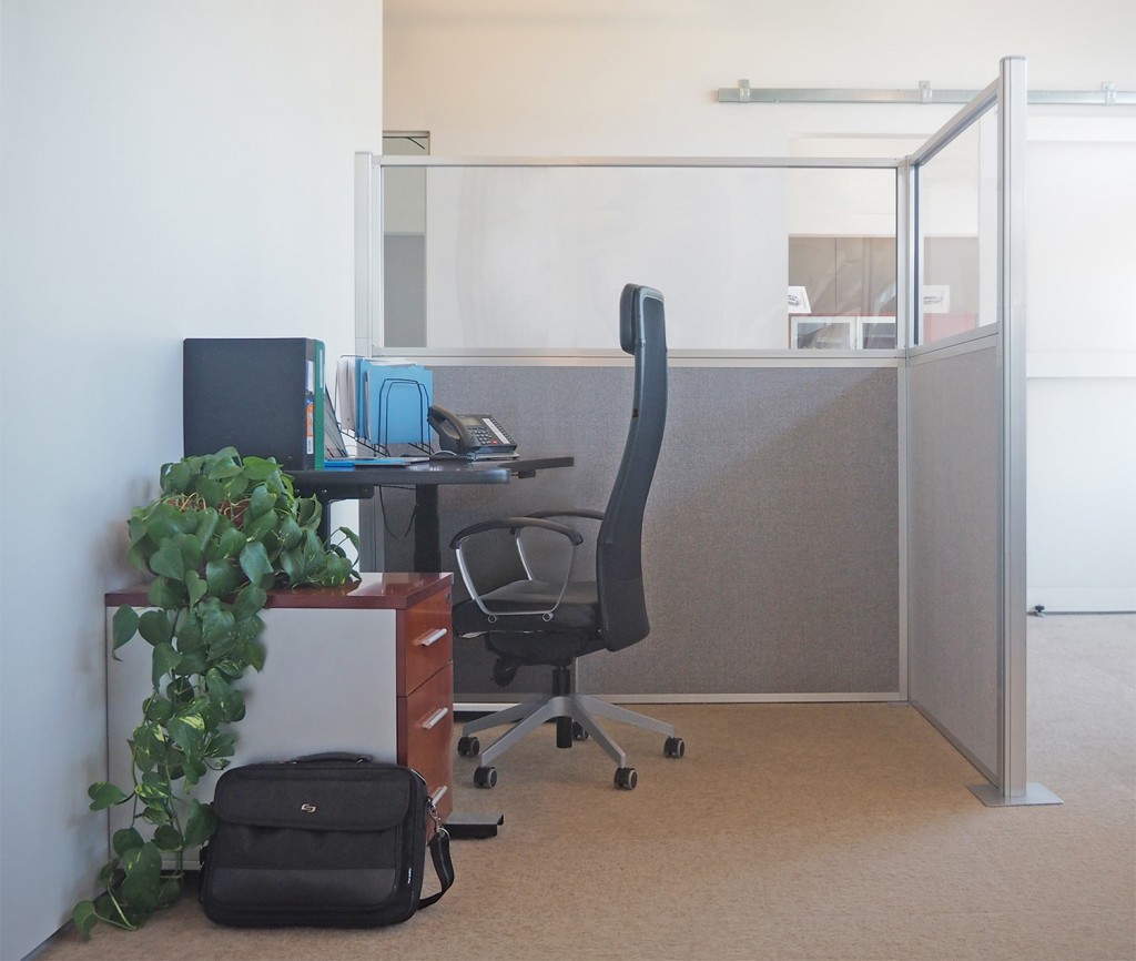 office cubicle partition