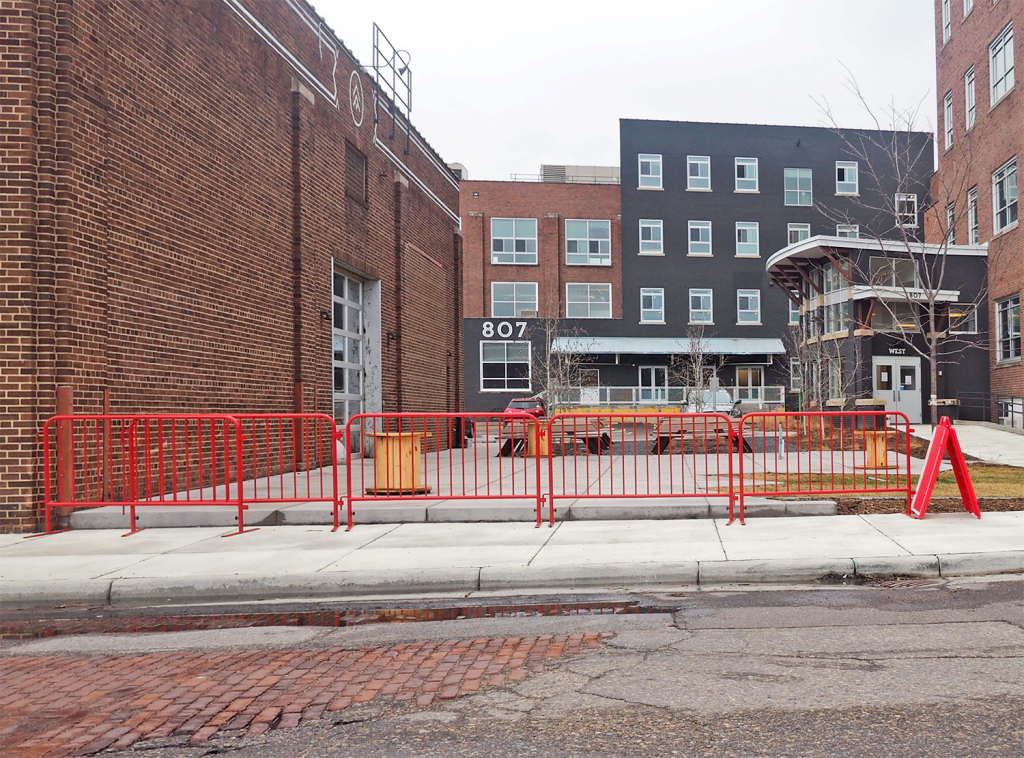 parking lot barricades