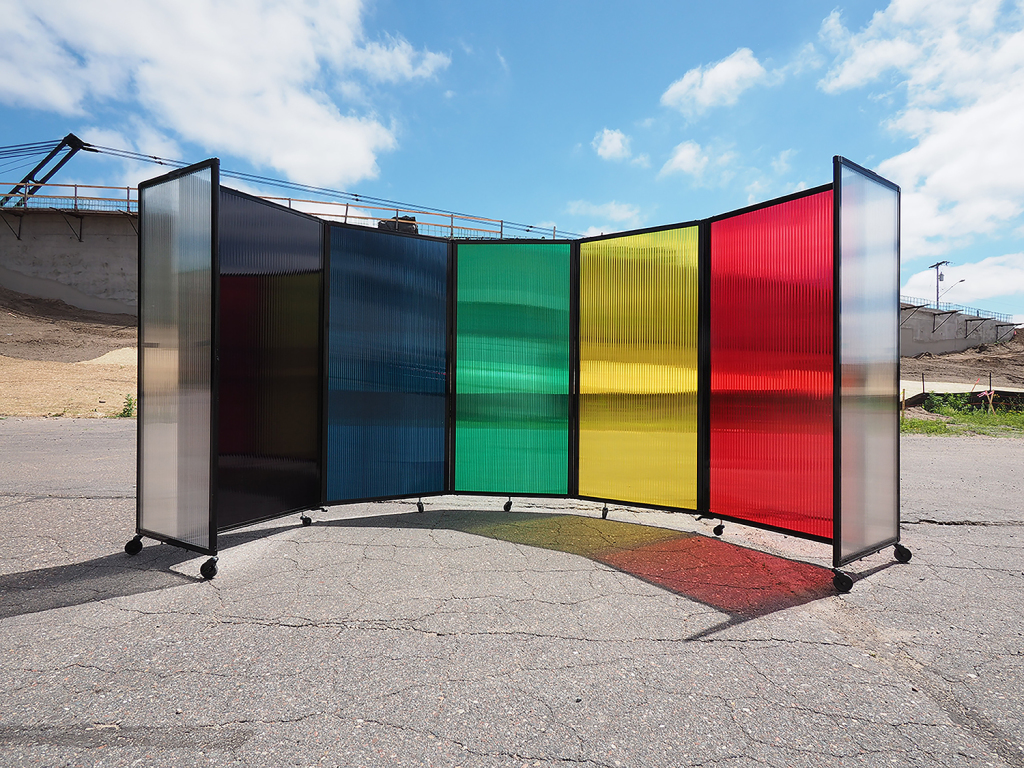 portable partition pride