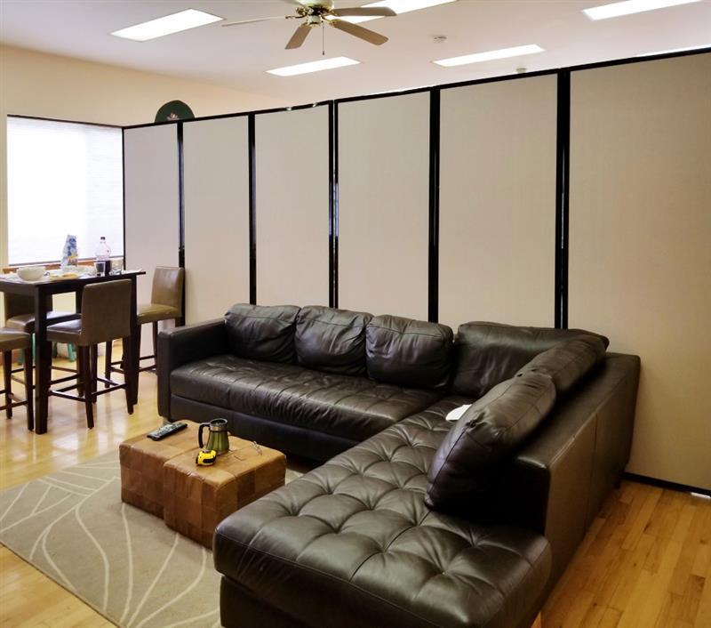 This office uses RD360 to make a space for lounges, cafeteria and more