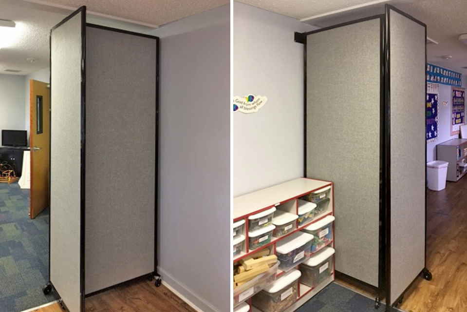 church room divider