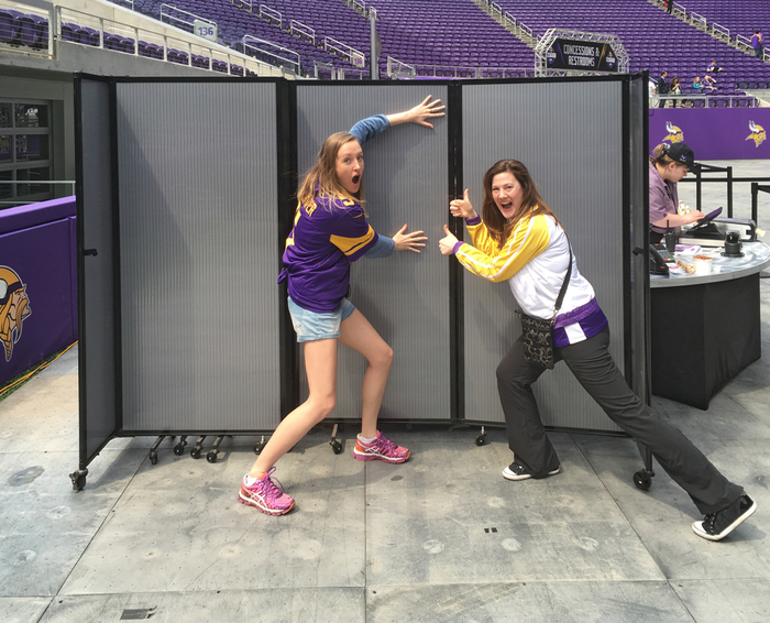 stadium partition wall