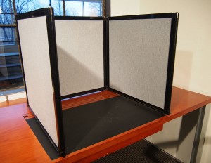 portable partitions tabletop