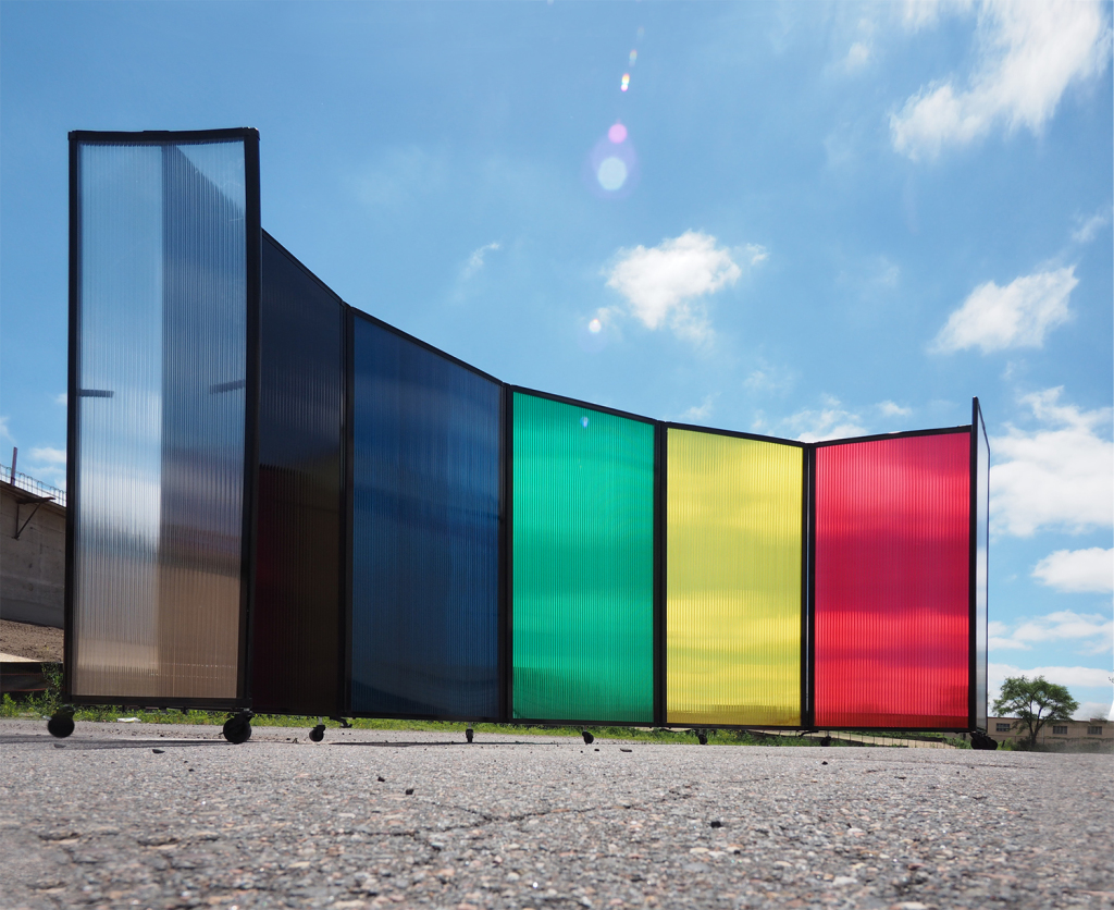 portable partition pride
